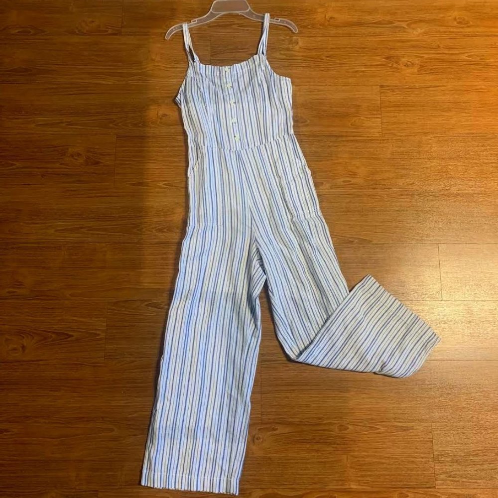 Old Navy Jumpsuit - Sleeveless Square Neck Button Down